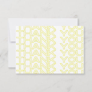 Cartão De Agradecimento Obrigado Jornal Impressão Media Insert