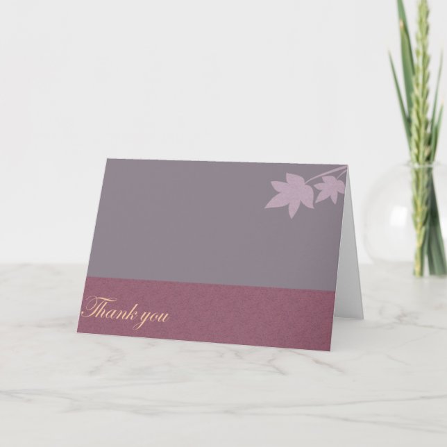 Cartão De Agradecimento Obrigado - Liliac (Frente)