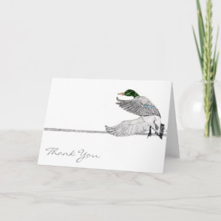 Cartão De Agradecimento Obrigado Mallard