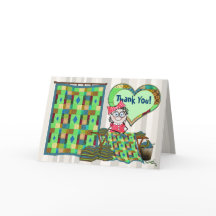 Obrigado - melodia de Quilter - as edredões do