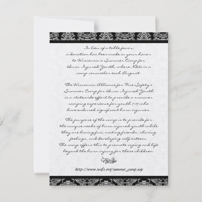 Cartão De Agradecimento Obrigado Mesa de Casamento DIY (Frente)