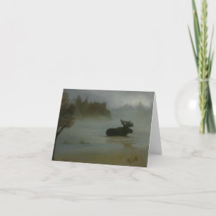 Cartão De Agradecimento Obrigado, Mose Viva da Vida Selvagem