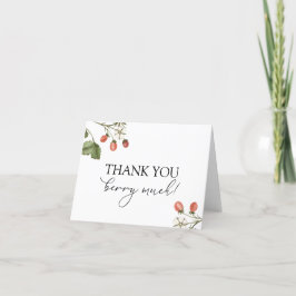 Cartão De Agradecimento Obrigado Muito Doce 