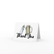 Obrigado no Chá de Bebê Baby Brewing