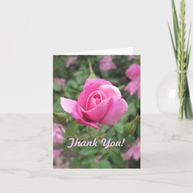 Cartão De Agradecimento Obrigado Nota 1 (Frente)