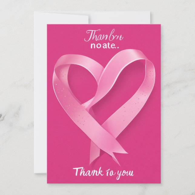 Cartão De Agradecimento Obrigado, obrigado, cartão. (Frente)