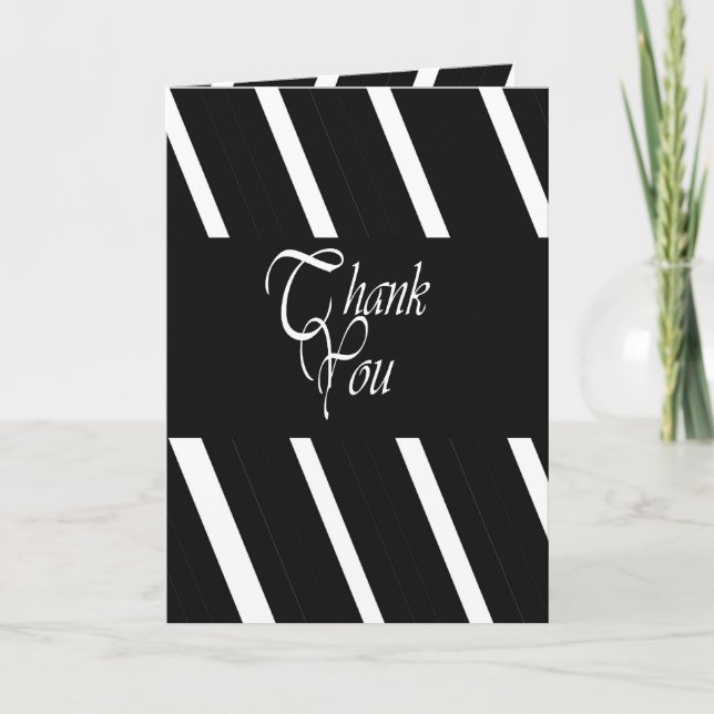 Cartão De Agradecimento Obrigado Pela Entrevista (Frente)