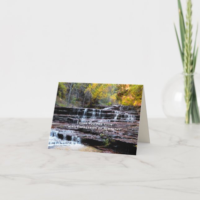 Cartão De Agradecimento Obrigado pela sua simpatia (Frente)