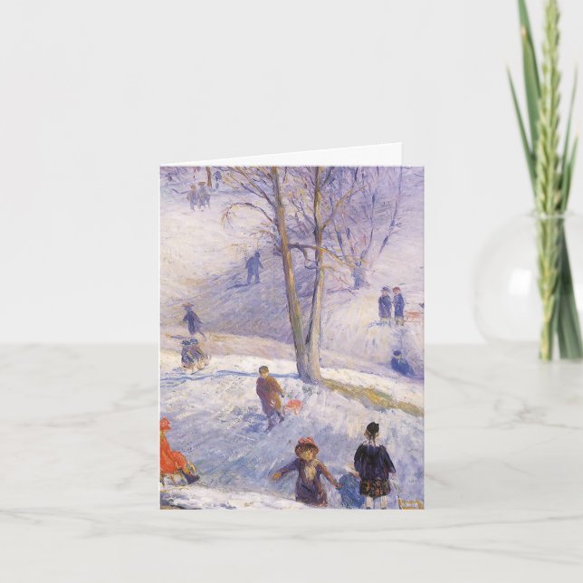 Cartão De Agradecimento Obrigado pelo Natal Antigo (Frente)