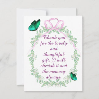 CARTÃO DE AGRADECIMENTO OBRIGADO PELO PRESENTE, CARD