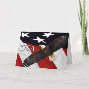 Cartão De Agradecimento Obrigado Pelo Seu Serviço Eagle