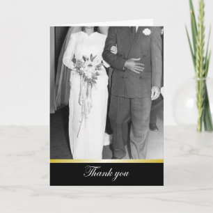 Cartão De Agradecimento Obrigado por estar no nosso Casamento - ENGRAÇADO