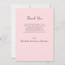 Obrigado por Simples Chuveiro de Bebê