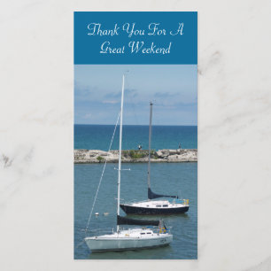Cartão De Agradecimento Obrigado por um grande fim de semana, TEYoung