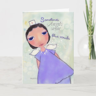 Cartão De Agradecimento obrigado que cuida do doente