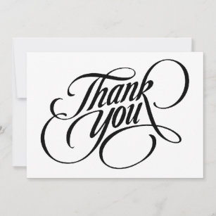 Cartão De Agradecimento Obrigado rolante