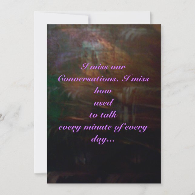 Cartão De Agradecimento Obrigado sendo um amigo (Frente)