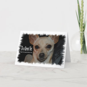 Cartão De Agradecimento Obrigado Vet Card