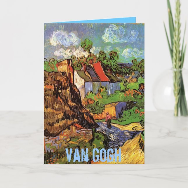 CARTÃO DE AGRADECIMENTO OBRIGADO-VOCÊ NOTEGRA E GREETING CARDS - VAN GOGH (Frente)