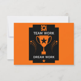 Cartão De Agradecimento Obrigados da equipe corporativa