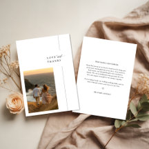 Obrigados De Amor De Casamento De Foto Costeira El