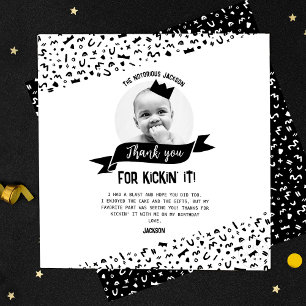 Cartão De Agradecimento Obrigados Para Chutar Comigo 90s Hip Hop