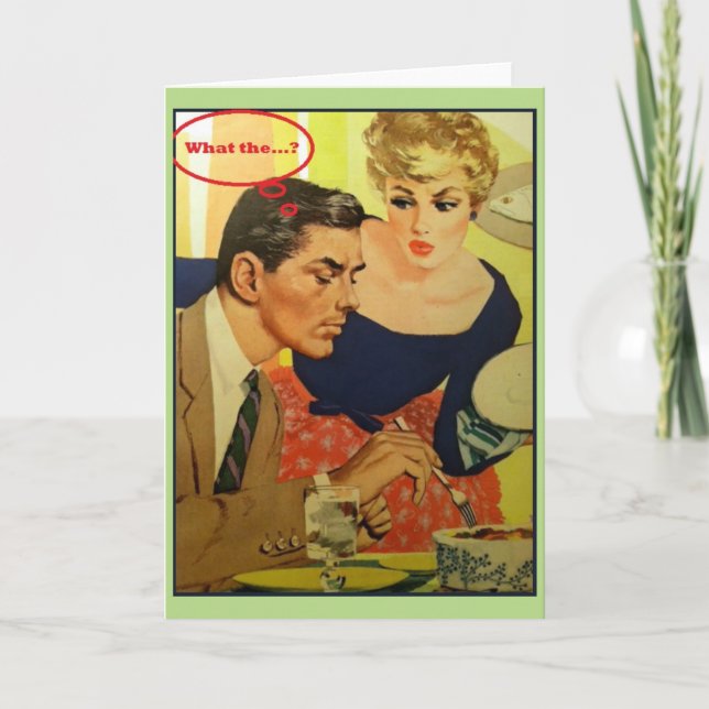 Cartão De Agradecimento Obrigados Para "Cozinhar" (Frente)