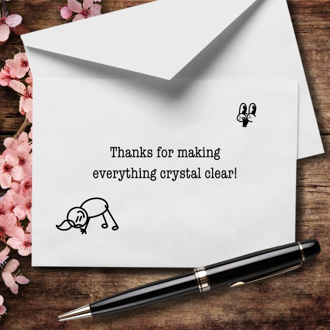 Cartão De Agradecimento Obrigados Para Fazer Tudo Cristalino (Criador carregado)