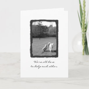 Cartão De Agradecimento Obrigados para me ajudar!