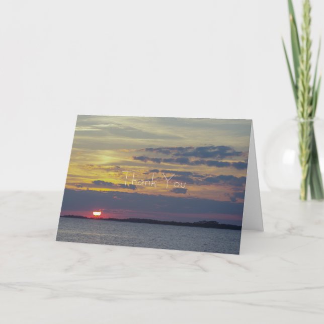 Cartão De Agradecimento Obrigados solares (Frente)