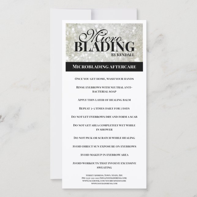 Cartão De Agradecimento Óculos Após Tratamento Simples (Frente)