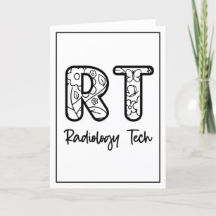 Cartão De Agradecimento Ofertas técnicas de radiologia técnico RT Rad do t
