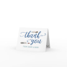 Oh Chá de fraldas Tribal Obrigado