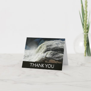 Cartão De Agradecimento Ohiopyle Falls na Pensilvânia