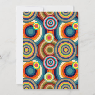 Cartão De Agradecimento Olhais Coloridos