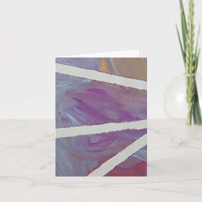 Cartão De Agradecimento Ondulações (Frente)