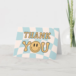 CARTÃO DE AGRADECIMENTO ONE HAPPY DUDE THANK YOU TENT CARD