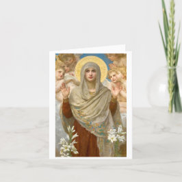 Cartão De Agradecimento Ora Pro Nobis, William Bouguereau