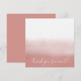 Cartão De Agradecimento Orchid Watercolor