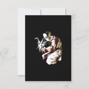 Cartão De Agradecimento Orgulho Patriótico Americano Welder GIft