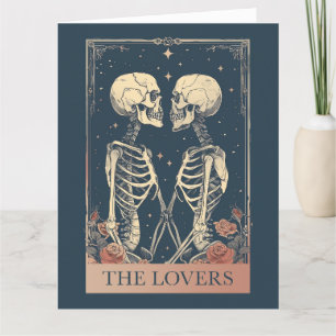 Cartão De Agradecimento Os Amantes Tarot