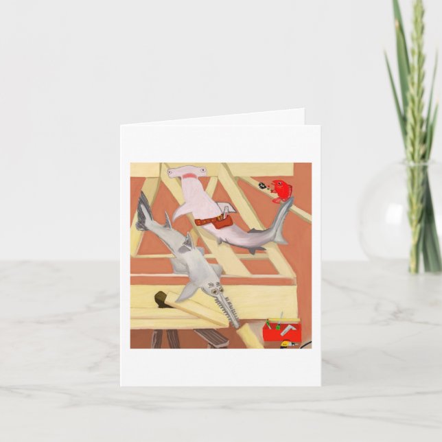 Cartão De Agradecimento Os Carpinteiros (Frente)