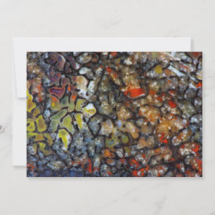 Cartão De Agradecimento Osso do Dinossauro Colorido