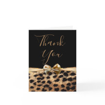 Ouro Preto Tigre Leopardo Estampa Guepardo Obrigad