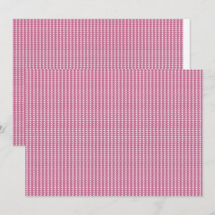 Cartão De Agradecimento Padrão repetitivo de linhas pequenas, onduladas, a