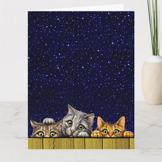 Cartão De Agradecimento Pai / Qualquer Um - Veja Traseiro! -Cartão (Frente)