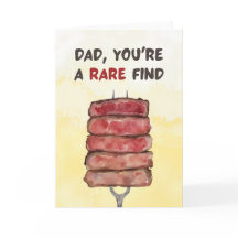 Pai Você é um CHURRASCO Rara de Busca de Bife