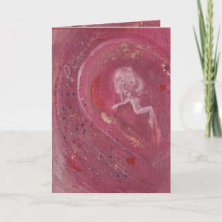 Cartão De Agradecimento Paixão Fada Whimsical