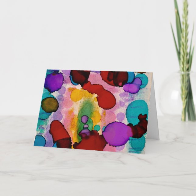 Cartão De Agradecimento Palhaço de chocolate (Frente)