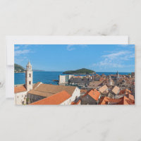 Panorama da cidade de Dubrovnik - Croácia